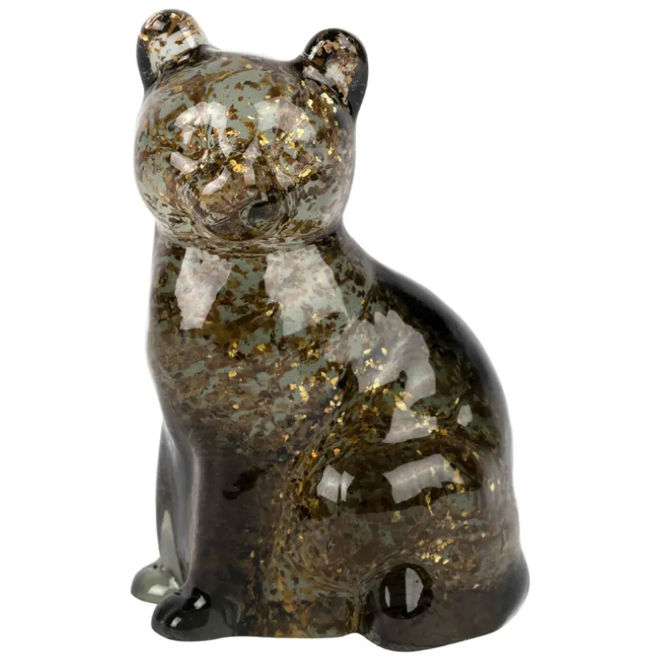 Fabrique de Styles Petits Objets Déco*Deco chat en verre - Félin