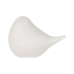 Fabrique de Styles Déco Lumineuse*Deco led oiseau en porcelaine h7cm - Ilobo