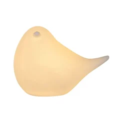 Fabrique de Styles Déco Lumineuse*Deco led oiseau en porcelaine h7cm - Ilobo