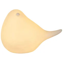 Fabrique de Styles Déco Lumineuse*Deco led oiseau en porcelaine h11cm - Ilobo