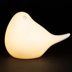 Fabrique de Styles Déco Lumineuse*Deco led oiseau en porcelaine h11cm - Ilobo