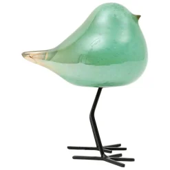 Fabrique de Styles Petits Objets Déco*Deco moineau serin vert d eau