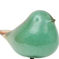 Fabrique de Styles Petits Objets Déco*Deco moineau serin vert d eau