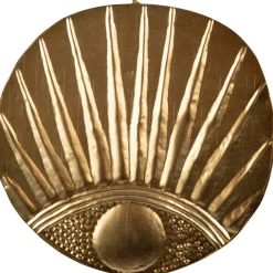 Fabrique de Styles Déco À Suspendre Et Adhésive*Deco murale demi-œil en laiton - Tropic Étoile