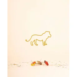 Enfant Fabrique de Styles Déco*Deco murale en acier 30x15cm - Lion