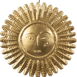 Fabrique de Styles Déco À Suspendre Et Adhésive*Deco murale en laiton 20x20xh1.5cm - Tropic-Et