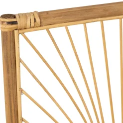 Fabrique de Styles Déco À Suspendre Et Adhésive*Deco murale Palmier en bambou et rotin 43xh57.5cm - Flaural