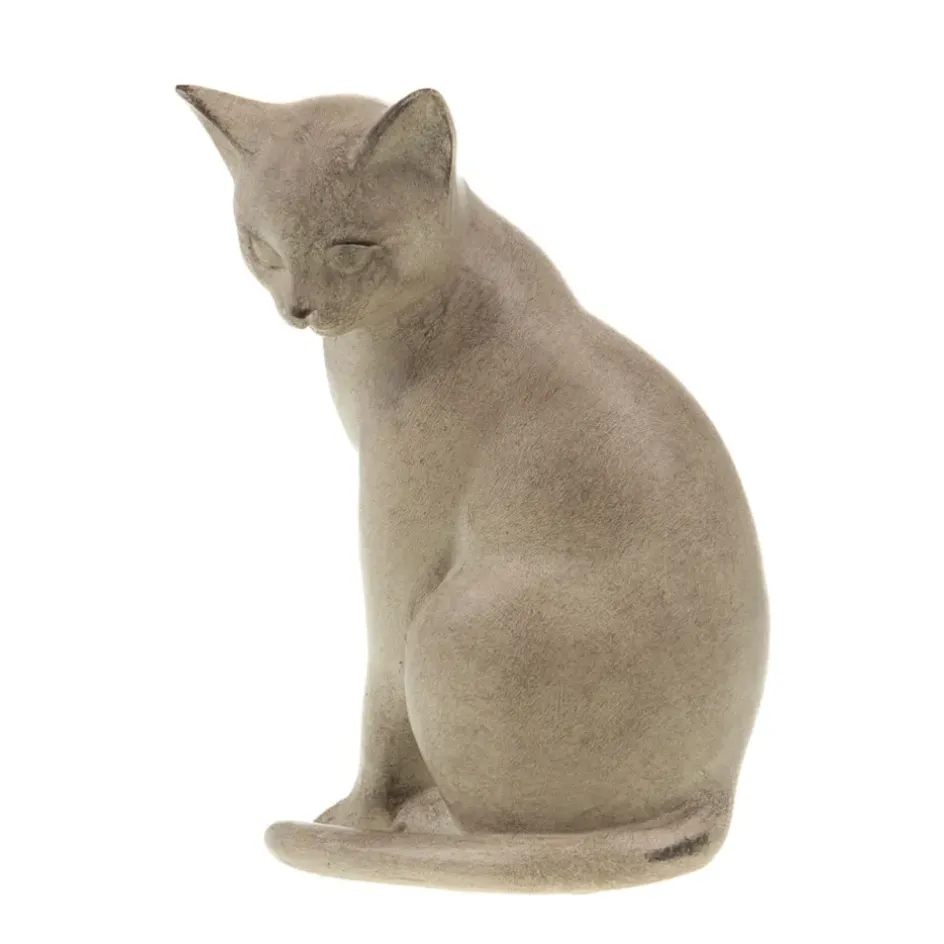 Fabrique de Styles Petits Objets Déco*Decoration chat assis 9x10xh17cm