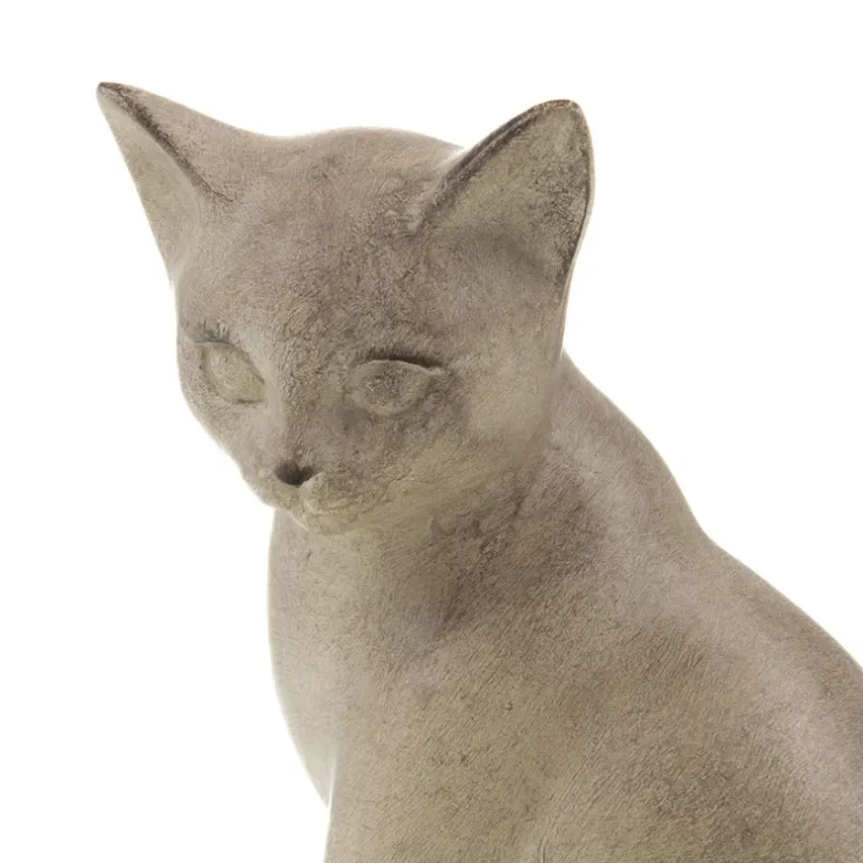 Fabrique de Styles Petits Objets Déco*Decoration chat assis 9x10xh17cm