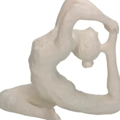 Fabrique de Styles Petits Objets Déco*Decoration femme yoga polyresine 21.5x9.7xh18.5cm