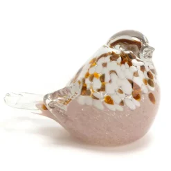 Fabrique de Styles Petits Objets Déco*Decoration oiseau en verre mouchete - sulfure