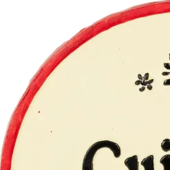 Fabrique de Styles Accessoires De Table*Dessous de plat en fonte "Cuisine française" et rouge d25cm