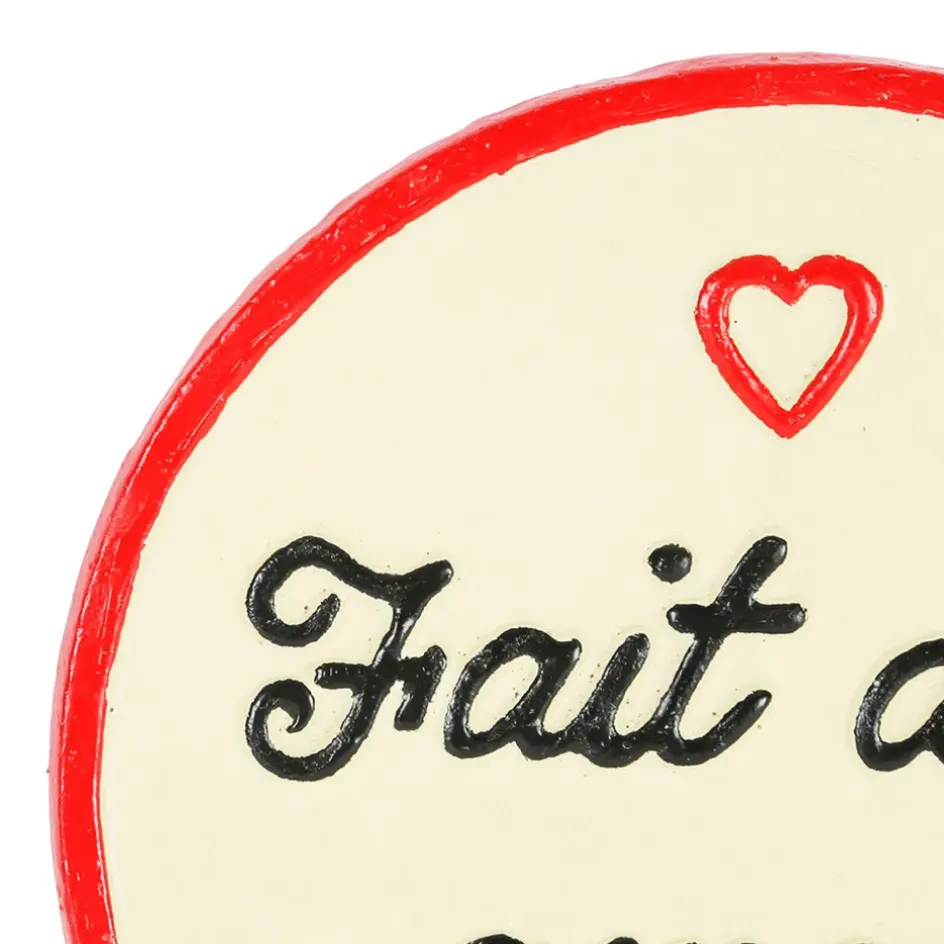 Fabrique de Styles Accessoires De Table*Dessous de plat "fait avec amour" en fonte d24cm - Fontnel