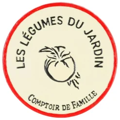 Fabrique de Styles Accessoires De Table*Dessous de plat "légume du jardin" en fonte d24cm - Fontnel