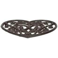 Fabrique de Styles Accessoires De Table*Dessous plat en fonte coeur - rhodonea