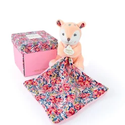 Enfant Fabrique de Styles Doudous Et Peluches*Doudou Faon pantin avec mouchoir H12cm - Boh'Aime