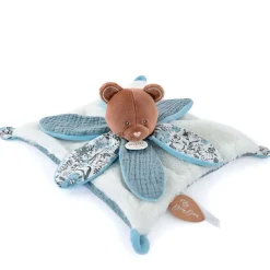 Enfant Fabrique de Styles Doudous Et Peluches*Doudou plat ours avec pétale - Boh'Aime