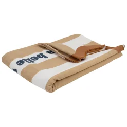 Fabrique de Styles Draps De Plage Et Foutas*Drap de plage en coton rayé et blanc 170x85cm - Medi