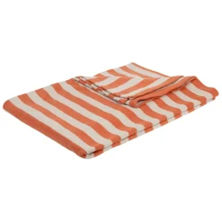 Fabrique de Styles Draps De Plage Et Foutas*Drap de plage en coton rayé et blanc 180x90cm - Palma