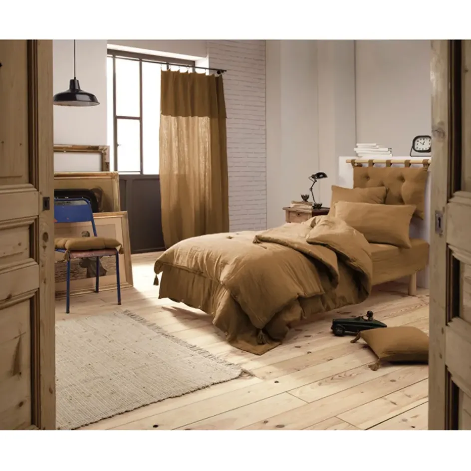 Fabrique de Styles Draps Housses*Drap housse en gaze de coton 140x190cm - Gaia