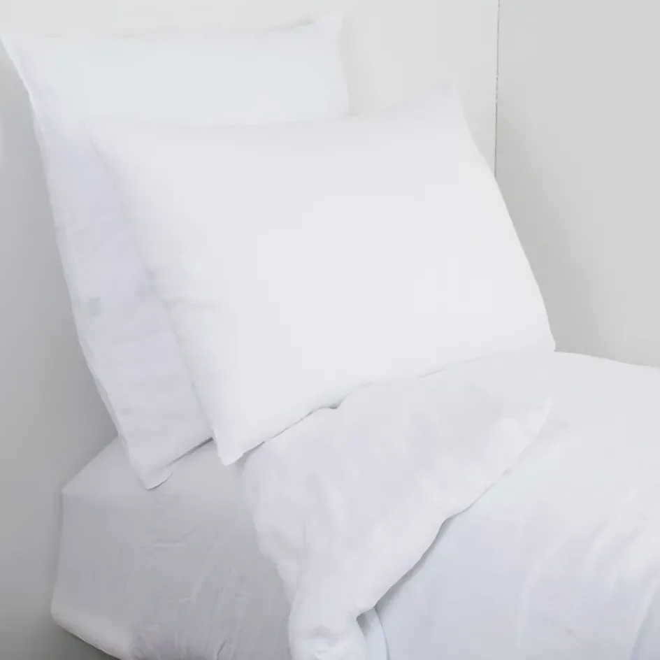 Fabrique de Styles Draps Housses*Drap housse dili 140x200cm en voile de coton lavé