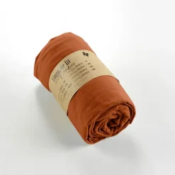 Fabrique de Styles Draps Housses*Drap housse en flanelle tomette 160x200cm - Candice