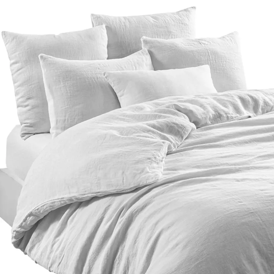 Fabrique de Styles Draps Housses*Drap housse en lin et coton 140x200cm - Limy