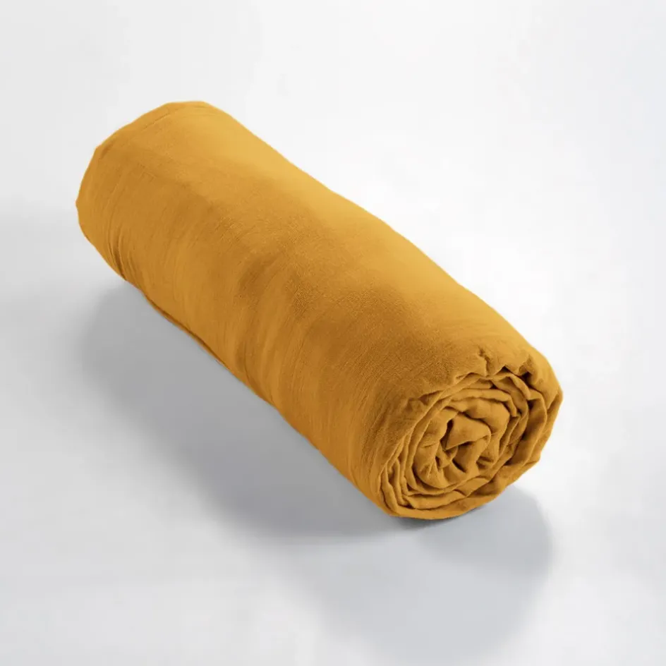 Fabrique de Styles Draps Housses*Drap housse en gaze de coton 160x200cm - Gaia