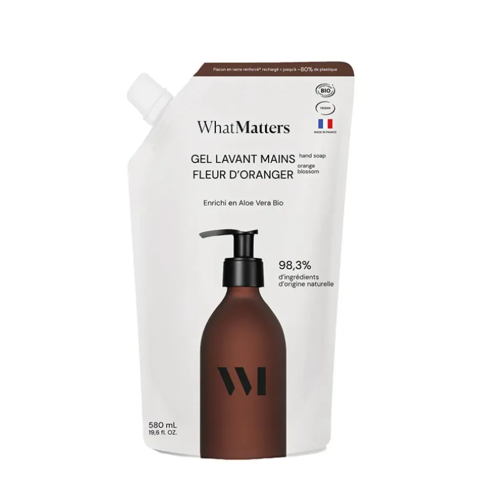 Fabrique de Styles Savon Liquide*Eco-recharge gel lavant mains - fleur d'oranger 580 ml