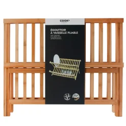 Fabrique de Styles Petits Rangements*Egouttoir à vaisselle en bambou