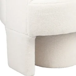 Fabrique de Styles Fauteuils*Fauteuil avec tabouret bouclette - Organic