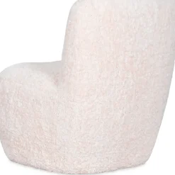 Fabrique de Styles Fauteuils*Fauteuil bouclette imitation fourrure - Eve