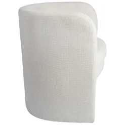 Fabrique de Styles Fauteuils*Fauteuil club en tissu écru - Tessia