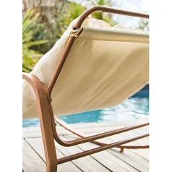 Enfant Fabrique de Styles Chaises, Fauteuils|Jardin*Fauteuil de jardin à bascule beige - Miami
