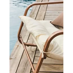 Enfant Fabrique de Styles Chaises, Fauteuils|Jardin*Fauteuil de jardin à bascule beige - Miami