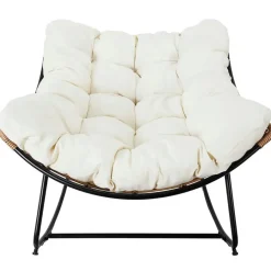 Enfant Fabrique de Styles Chaises, Fauteuils|Jardin*Fauteuil de jardin a bascule coussin -Tamia