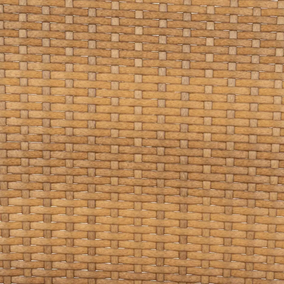 Enfant Fabrique de Styles Chaises, Fauteuils|Jardin*Fauteuil d'extérieur en acier et effet cannage naturel - Malaya