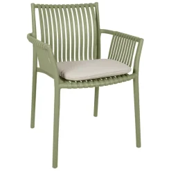 Enfant Fabrique de Styles Chaises, Fauteuils|Jardin*Fauteuil d'extérieur avec coussin en tissu - Lumi