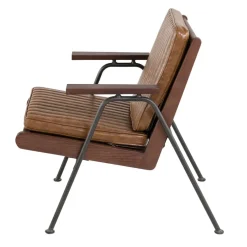 Fabrique de Styles Fauteuils*Fauteuil effet cuir clair - Lewis