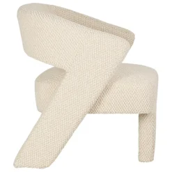 Fabrique de Styles Fauteuils*Fauteuil en tissu bouclette - Klosen