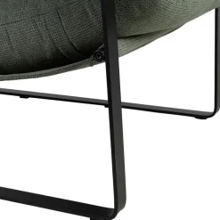 Fabrique de Styles Fauteuils*Fauteuil en tissu et fer noir - Torsten