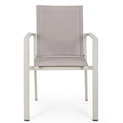 Enfant Fabrique de Styles Chaises, Fauteuils|Jardin*Fauteuil extérieur en aluminium - Konnor