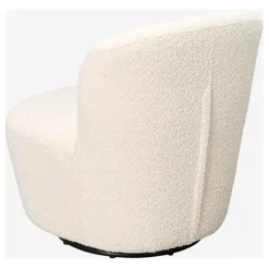 Fabrique de Styles Fauteuils*Fauteuil pivotant en bouclette - Pauline