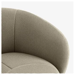 Fabrique de Styles Fauteuils*Fauteuil pivotant en tissu 3d - Somio
