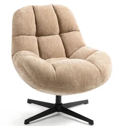 Fabrique de Styles Fauteuils*Fauteuil pivotant en tissu - Molto