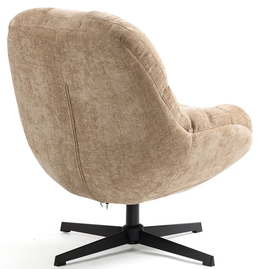 Fabrique de Styles Fauteuils*Fauteuil pivotant en tissu - Molto