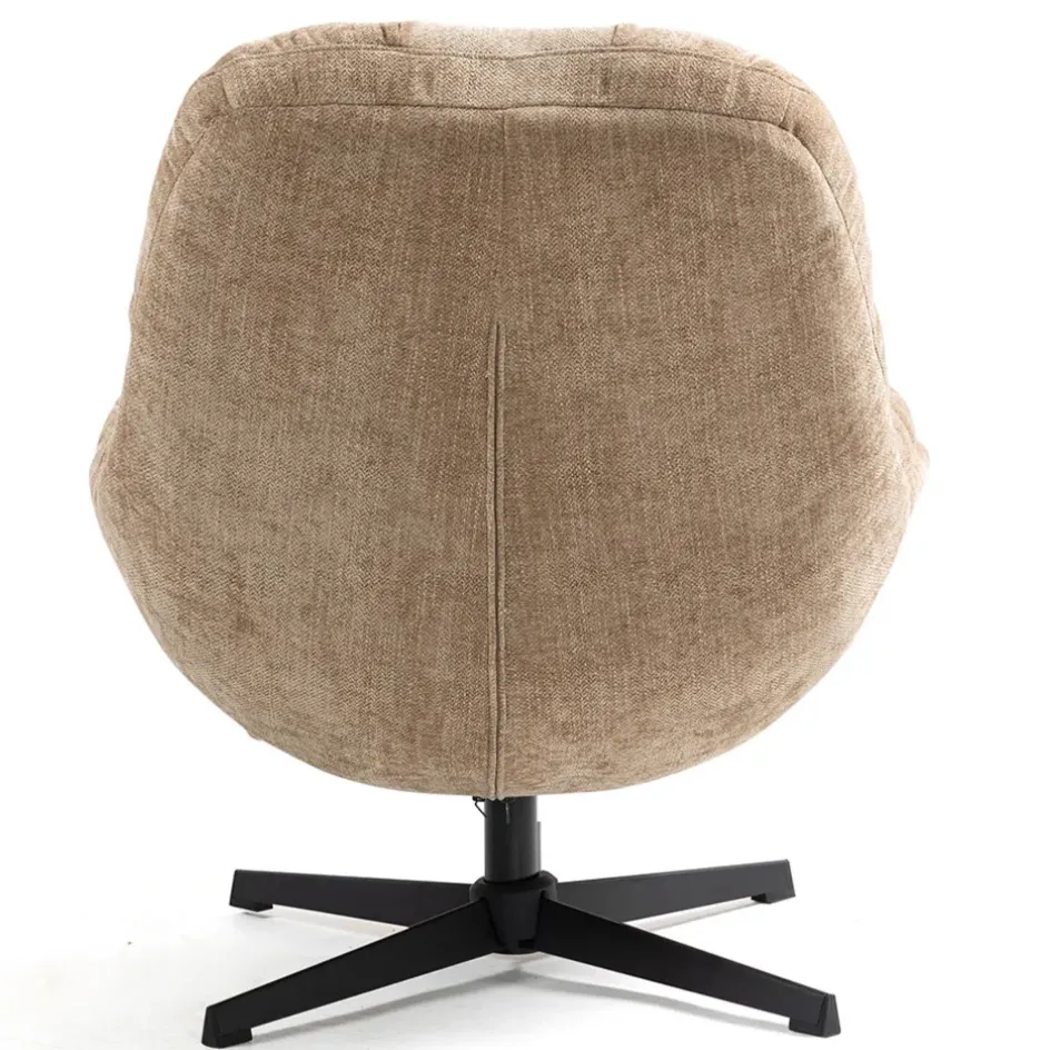 Fabrique de Styles Fauteuils*Fauteuil pivotant en tissu - Molto