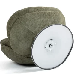 Fabrique de Styles Fauteuils*Fauteuil pivotant en velours - Topi