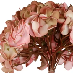 Fabrique de Styles Fleurs Et Plantes Artificielles*Fleur artificielle rose et vert h74cm - Hortensia