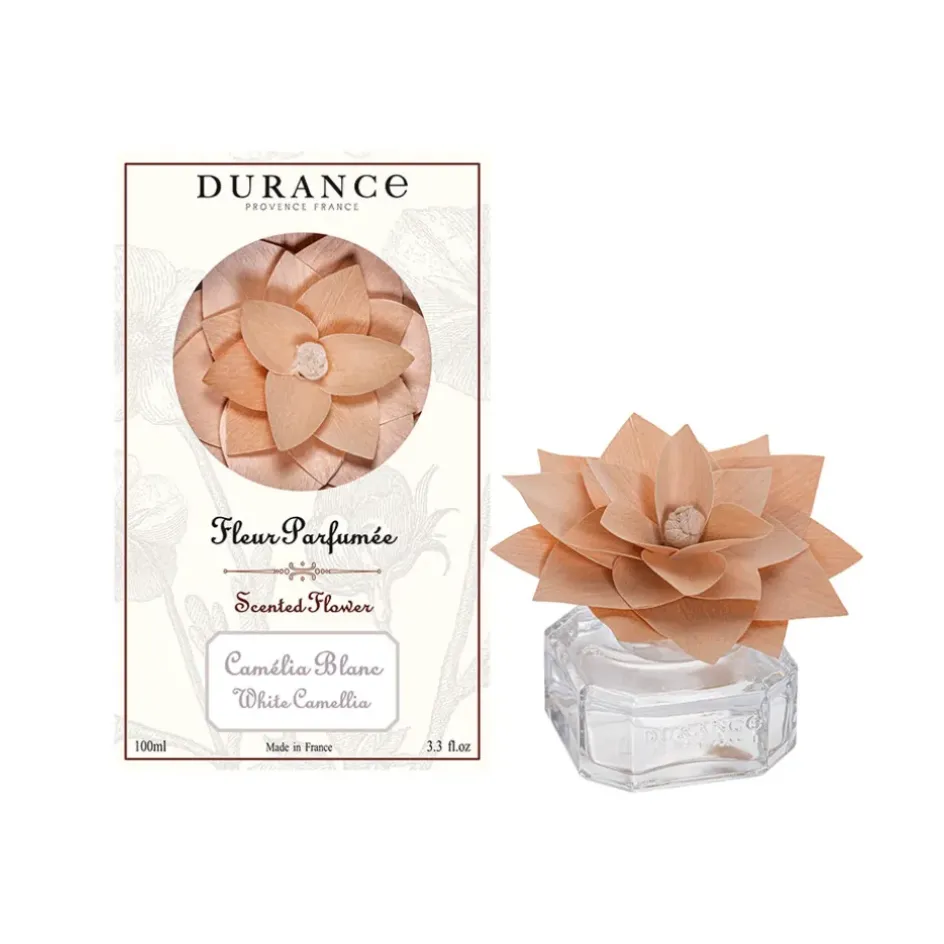 Fabrique de Styles Sachets Et Décors Parfumés*Fleur parfumée en bois camélia 100ml
